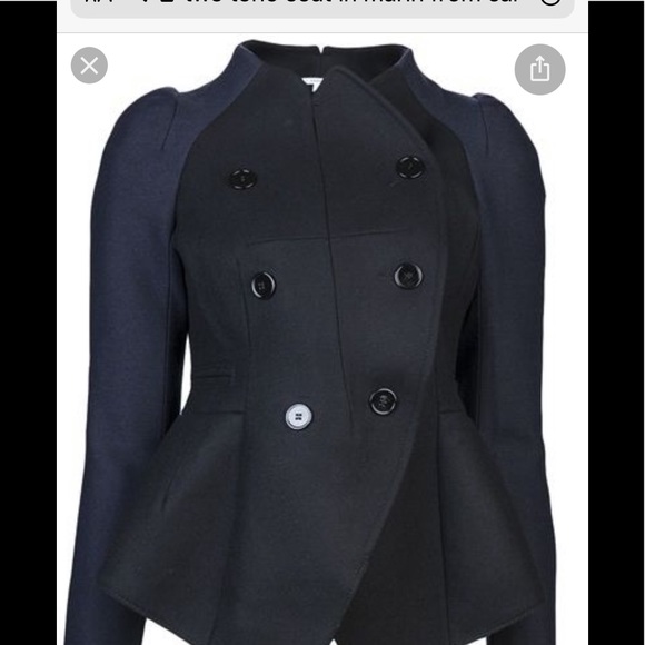 Carven Jackets & Blazers - Carven tailored double breasted coat